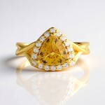 Anello in argento con Scapolite