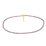 Rhodochrosit-Silberhalskette