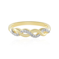 Anello in argento con Diamante I2 (I)