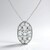 Collana in argento con Topazio Bianco