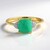Anello in argento con Smeraldo Socoto