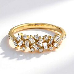 Anello in oro con Diamante SI1 (H)