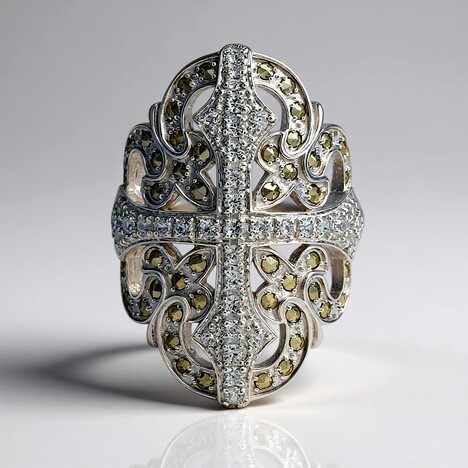 Anello in argento con Zircone (Annette classic)