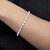 Australischer Opal-Silberarmband