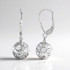 Orecchini in argento con Zircone (de Melo Essence)