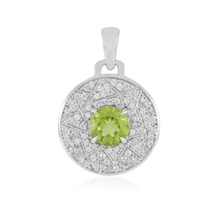 Colgante en plata con Peridoto (de Melo Essence)