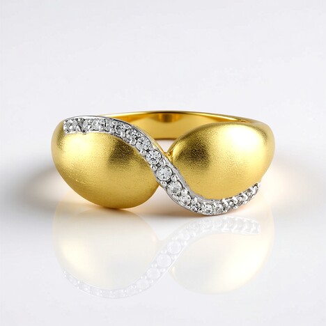 Anello in argento con Zircone
