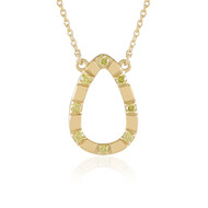 Gelber I2 Diamant-Silbercollier (de Melo Essence)