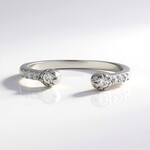 Anello in argento con Zircone (Adela Silber)
