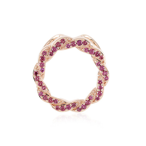 Rhodolith-Silberanhänger (MONOSONO COLLECTION)