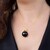 Collana in argento con Onice Nero (Gems en Vogue)