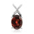 Ciondolo in argento con Granato Mozambico