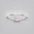 Bague en argent et Améthyste Rose de France