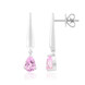 Kunzite Silver Earrings (Pallanova)