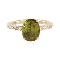 Anello in oro con Sfene (AMAYANI)