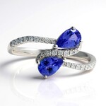Anello in oro con Tanzanite AAA (CIRARI)