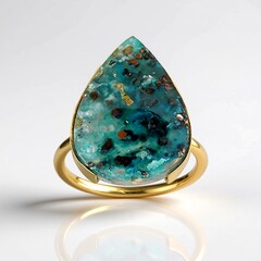 Anello in argento con Calcedonio Venus (Bali Barong)