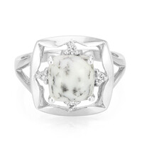 Anello in argento con Agata Dendritica