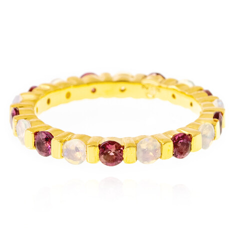 Anello in argento con Opale di Welo