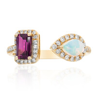 Anillo en oro con Rodolita (CIRARI)