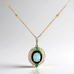 Collana in oro con Madreperla