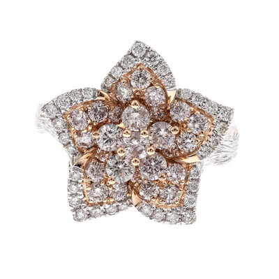 Bague en or et Diamant rose I1 (CIRARI)