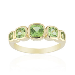 9K Wagogo Peridot Gold Ring