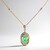 Collana in oro con Smeraldo Zambia AAA (CIRARI)