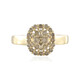 Gouden ring met I2 Champagne Diamanten (de Melo)
