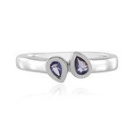 Anello in argento con Tanzanite