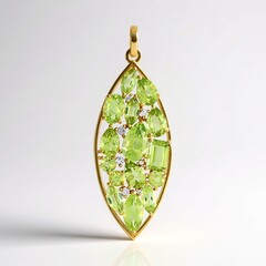 Ciondolo in argento con Peridoto (de Melo Essence)