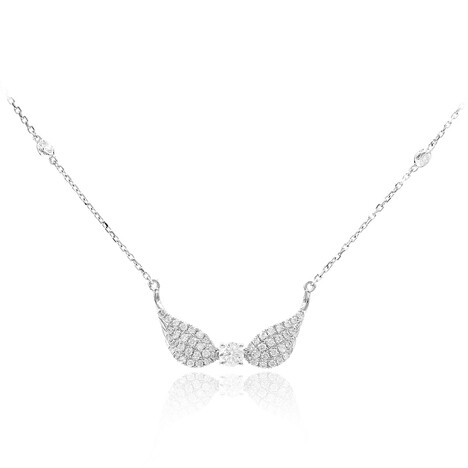 Gouden halsketting met een I1 (H) Diamant (CIRARI)