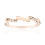 Anello in oro con Diamante Rose de France SI1 di Argyle (Annette)