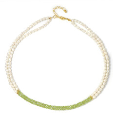 Collar en plata con Perla blanca Freshwater