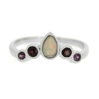Welo-Opal-Silberring