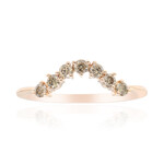 Anillo en oro con Diamante rosa de Francia de Argyle SI1 (Annette)