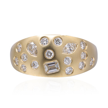 SI2 (H) Diamant-Goldring (CIRARI)