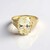 Anello in oro con Kunzite Canarino (AMAYANI)