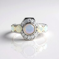 Welo-Opal-Silberring