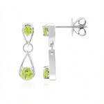 9K Capelinha Sphene Gold Earrings