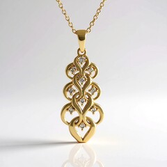 Collana in argento con Diamante Cioccolato I2
