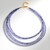 Collana in argento con Tanzanite