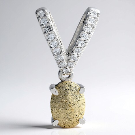 Ciondolo in argento con Labradorite