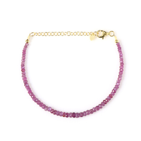 Tansania-Rubin-Silberarmband