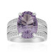 Bolivianischer Amethyst-Silberring
