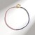 Collana in argento con Ematite Dorata