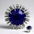 Zilveren ring met een lapis lazuli (Annette classic)