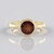 Anello in argento con Granato Essonite