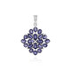 Ciondolo in argento con Iolite