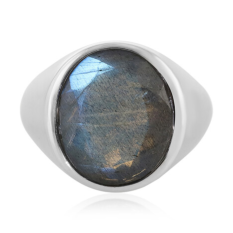 Labradorit-Silberring